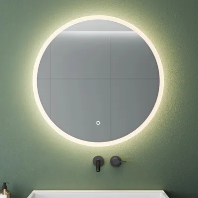 Produktbild von Mai & Mai Badspiegel mit Beleuchtung Wandspiegel LED Badezimmerspiegel runder Lichtspiepgel φ70 cm Antibeschlag durch Antifog-Schicht LED-Spiegel 05