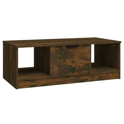 Obrázek produktu pro konferenční stolek vidaXL Kouřový dub 102x50x36 cm Dřevěné konstrukce