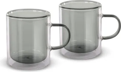 Image de Verre thermos Lamart Vaso LT9121 Set thé 350 ml, 2 pièces, noir