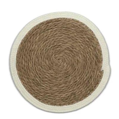 Productafbeelding van Kela KL-12615 Trava: 90% zeegras / 10% koraalcreme. Afmetingen: 07cm x 380cm