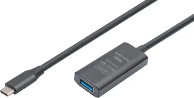 Image de Digitus DA-73110 DIGITUS Verlängerungskabel USB-C->USB-A St./Bu. 5G   5,00m