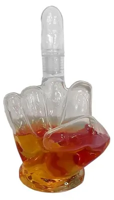 Immagine prodotto di Mad Monkey - Mittelfinger Dekanter "Up Yours"