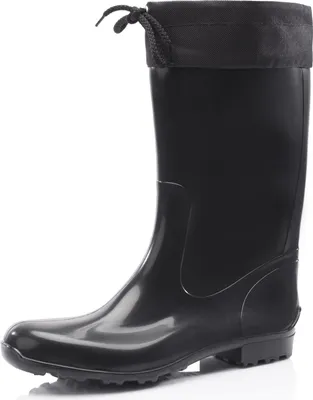 Produktbild von Ladeheid Damen Gummistiefel mit Stulpe LA-968 (Schwarz/Schwarz, 36)