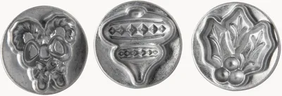 Produktbild von Nordic Ware 3D Weihnachtsplätzchen-Stempel-Set (3 Stück)
