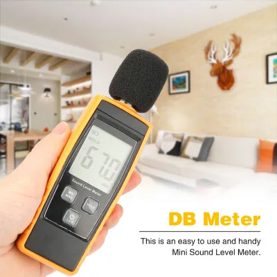 Obrázok produktu pre Merač hladiny zvuku, DB meter, tester hluku, digitálny tester hluku, merač RZ1359