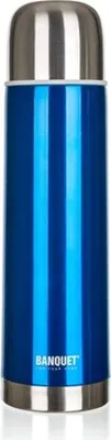 Produktbild von Thermoskanne, Thermobecher, Edelstahl, blau Avanza 0,5 l