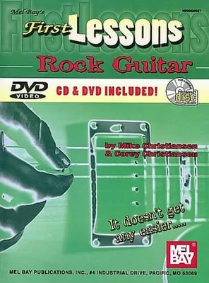 Produktbild von First Lessons Rock Guitar (+CD+DVD)
