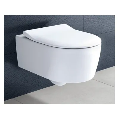 Obrázok produktu pre Villeroy & Boch Combi-Pack Avento DirectFlush závesný biely Alpine vrátane WC sedátka 5656RS01