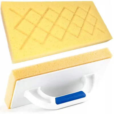 Produktbild von KUBALA 0371 Kelle mit hydroabsorbierendem Schwamm zur Fliesenreinigung 140x280mm