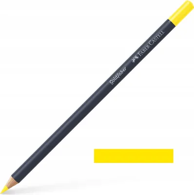 Produktbild von FABER-CASTELL Goldfaber 105 Gelber Buntstift