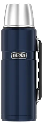 Produktbild von THERMOS STAINLESS KING Thermosflasche 1,20 l, 24 h heiß, midnight blue