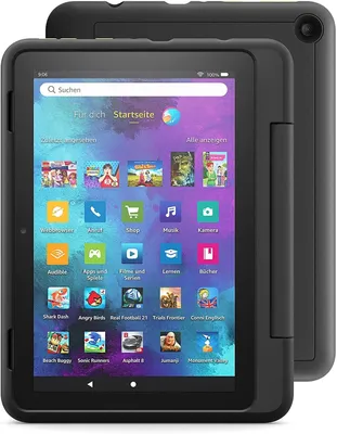 Produktbild von Fire HD 8 Kids Pro-Tablet - 8 Zoll, 32 GB, kindgerechte Hülle in Schwarz (2021)