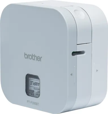 Produktbild von Brother P-touch CUBE PT-P300BT - Bluetooth-Beschriftungsgerät, TZe, Thermodirekt, 180 x 180 DPI, 20 mm/sek, Weiß