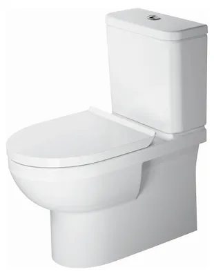 Zdjęcie produktu dla Duravit WC stojące BASIC DURASTYLE bez rantu, głębokie, 365 x 650 mm, odpływ Vario biały