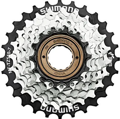 Produktbild von Shimano Schraubkranz MF-TZ510 | 14-34 Zähne | 7-fach Tourney MTB Fahrrad Freilauf Ritzel Zahnkranz Freewheel