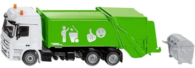 Image de Siku Mercedes-Benz poubelle mobile avec Faun Variopress vert (2938)
