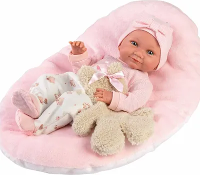 Produktbild von Llorens geborene Nica Mit Kissen Und Babypuppe 40 Cm    One Size