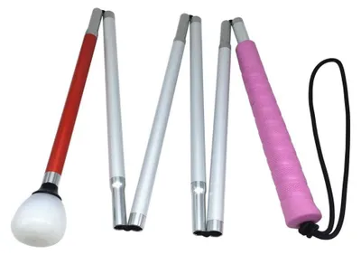 Produktbild von Faltbarer Blindenstock aus Aluminium
