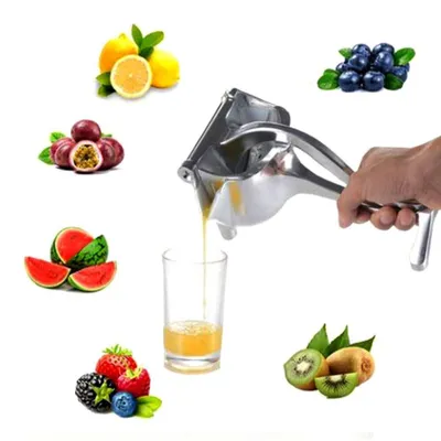 Obrázok produktu pre BASS Ručný odšťavovač, kovový lis na ovocie BP-BH10270
