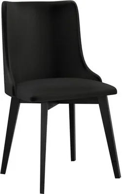 Image de Chaise de cuisine rembourrée AFTON 9 - noir