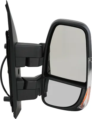 Produktbild von Johns, Spiegel rechts schwarz 2-p kurzer Spiegelarm passend für Iveco Daily VI 03/14- 4045380 5802028034