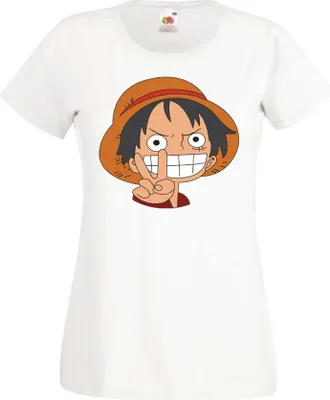 Zdjęcie produktu dla Koszulka Damska Anime Manga One Manga Piece Anime 03 Strawhat, Lady S / Biały