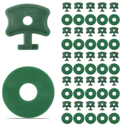 Produktbild von 200 Stück Gewächshaus Twist Clips - Grün