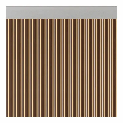 Productafbeelding van Gordijn, acudam, ferrara. Deuren, ivoor, bruin, ondoorzichtig, buitenkant: PVC, aluminium. Afmetingen: 90 x 210 cm