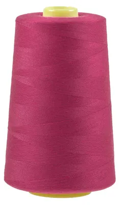 Qualitäts Overlock-Garn 4572m Oeko-Tex, 1 Stück in Farbe A558 Fuchsia.