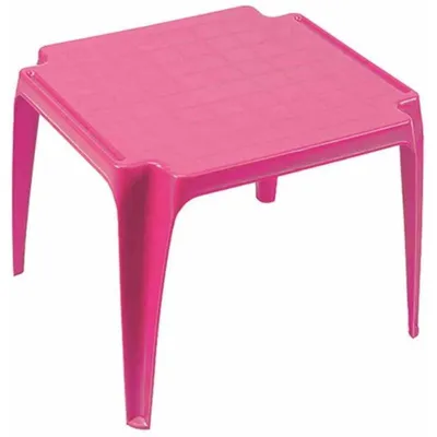 Image de Table de jardin pour enfant - Rose Fucshia - L 55 x l 50 x H 45 cm