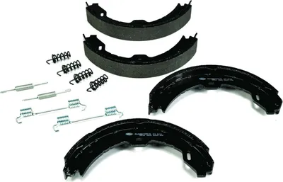 Produktbild von HELLA 8DA 355 050-481 Handbremsbeläge passend für MERCEDES-BENZ E-Klasse Limousine (W211) Handbremse 180mm