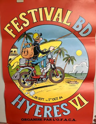 Obrázok produktu pre MARGERIN - Festival komiksov 1984 - Plagát - 60x80 cm