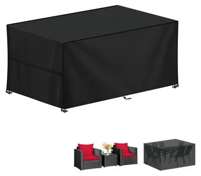 Image de Housse de protection imperméable pour table de jardin - Oxford 420D - 150x90x90 cm