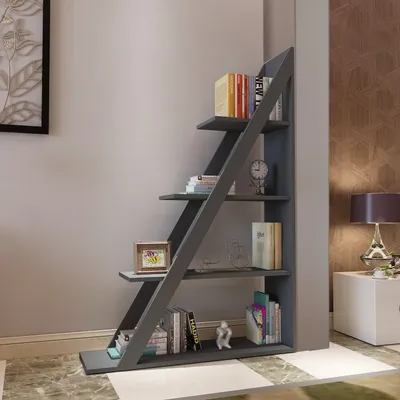 Image de Skye Decor, Arven - Anthracite, Bibliothèques, Anthracite, 100 x 150 x 29,5 cm