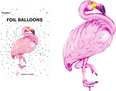 Zdjęcie produktu dla Balon foliowy Flaming róż70x95cm 00817