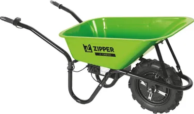 Image de Brouette électrique sans fil - 7 km/h - 75litres - 150kg - livrée sans batterie