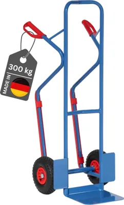 Productafbeelding van Stalen buiskarren tot 300 kg, hoogte 1300 mm, met kunststof glijders