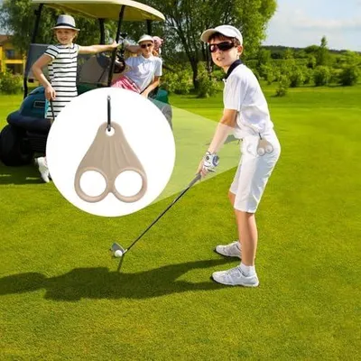 Image de Clip de ceinture pour balles de golf, sac portable pour balles de golf, idéal pour les amateurs de golf, hommes et femmes, et les sportifs, pour une utilisation en intérieur et en extérieur
