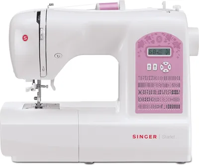 Immagine prodotto di Singer 6699 sewing machine, electronic, white, pink