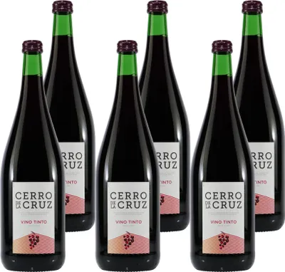 Produktbild von Cerro de la Cruz Vino Tinto -trocken- (6 x 1,0L)