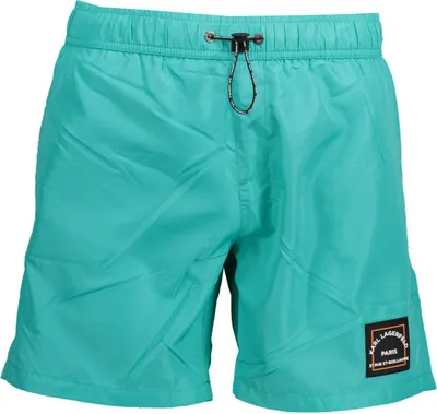 Image de Karl Lagerfeld Maillot de bain "Basic" - KL22MBM01 | Basic - Turquoise- Taille : S(EU)