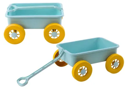 Immagine prodotto di Carrello giocattolo con sabbia, turchese pastello