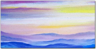 Produktbild von Coloray Küchenrückwand 100x50 Spritzschutz aus Glas - Meer von Wolken