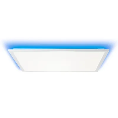 Produktbild von BRILLIANT ALLIE LED Aufbaupaneel Deckenleuchte RGB Backlight Fernbedienung Metall / Kunststoff Weiß G96947/05