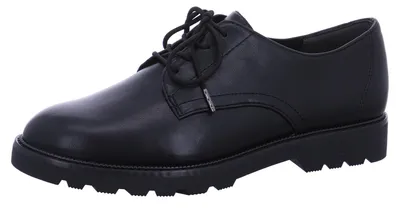 Produktbild von Tamaris Damen Schnürschuh Derby mit profilierter Plateausohle 1-23605-41, Größe:40 EU, Farbe:Schwarz