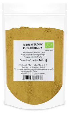 IMBIR MIELONY BIO 500 g - HORECA (DARY NATURY)