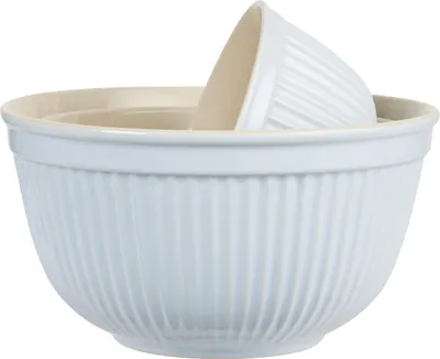 Produktbild von IB Laursen MYNTE Schalensatz Blau 3er Set Keramik Schüsseln STILLWATER Geschirr