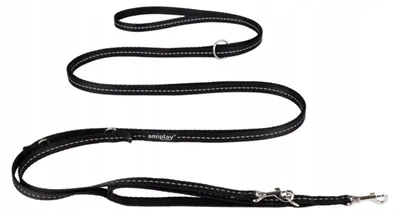 Produktbild von Amiplay Reflective 8w1 Hundeleine verstellbar reflektierend S