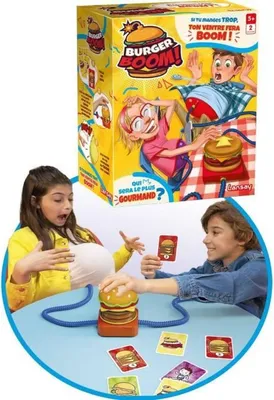 Immagine prodotto di Gioco da tavolo Lansay Burger Boom