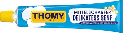 Produktbild von Thomy Delikatess Senf mittelscharf der Klassiker 100ml 20er Pack